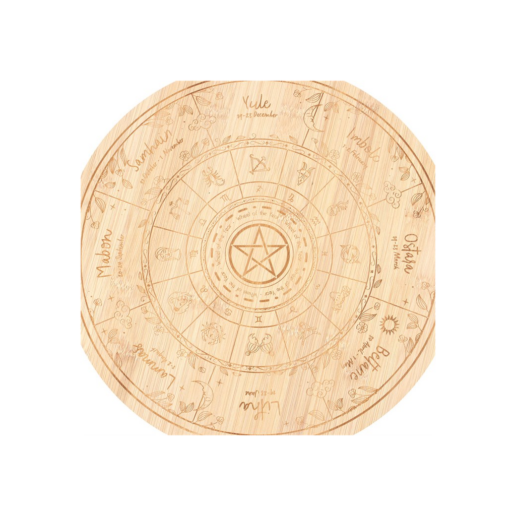 Wheel of the Year Serving Board